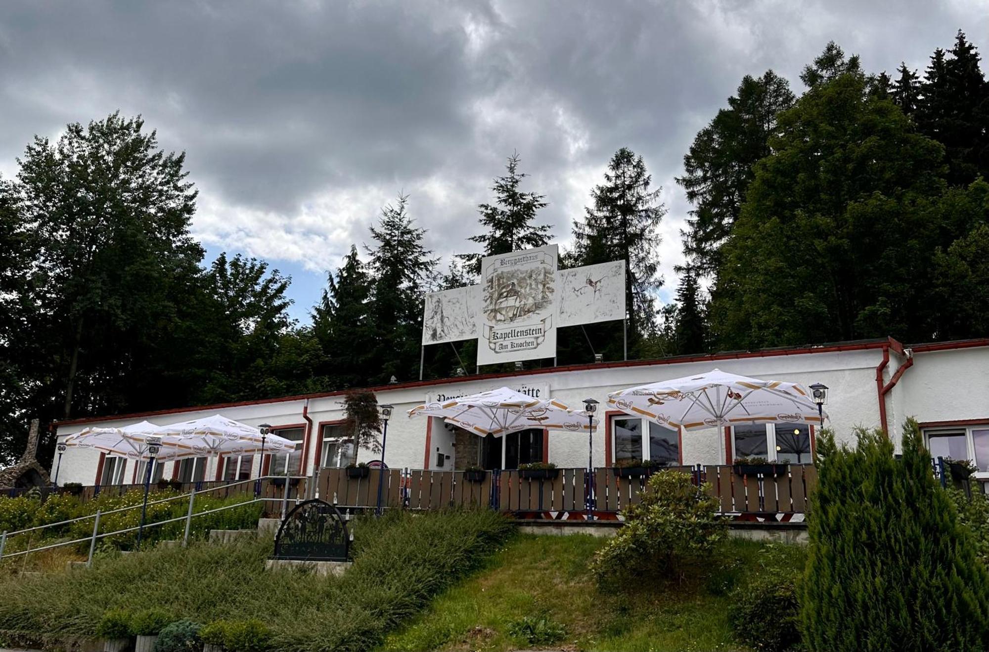 Pension Und Berggasthaus Kapellenstein Geyer Dış mekan fotoğraf