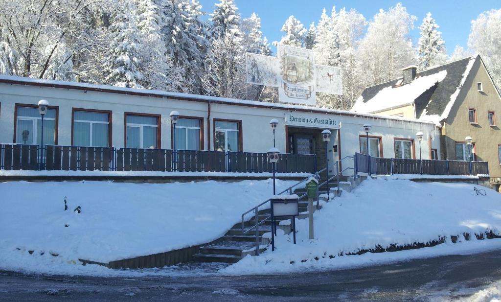 Pension Und Berggasthaus Kapellenstein Geyer Dış mekan fotoğraf