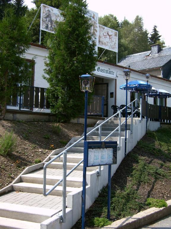 Pension Und Berggasthaus Kapellenstein Geyer Dış mekan fotoğraf